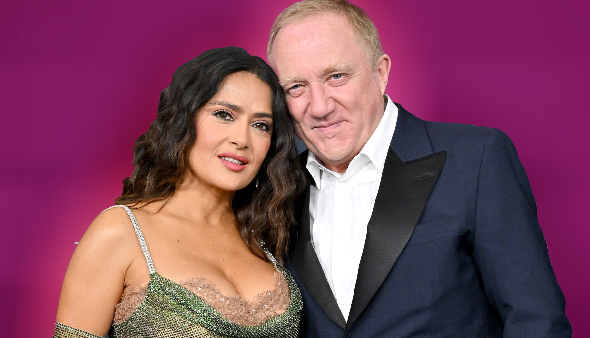 François-Henri Pinault and Salma Hayek Pinault