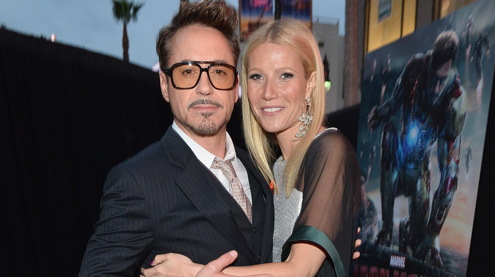 Robert Downey Jr. with Gwyneth Paltrow