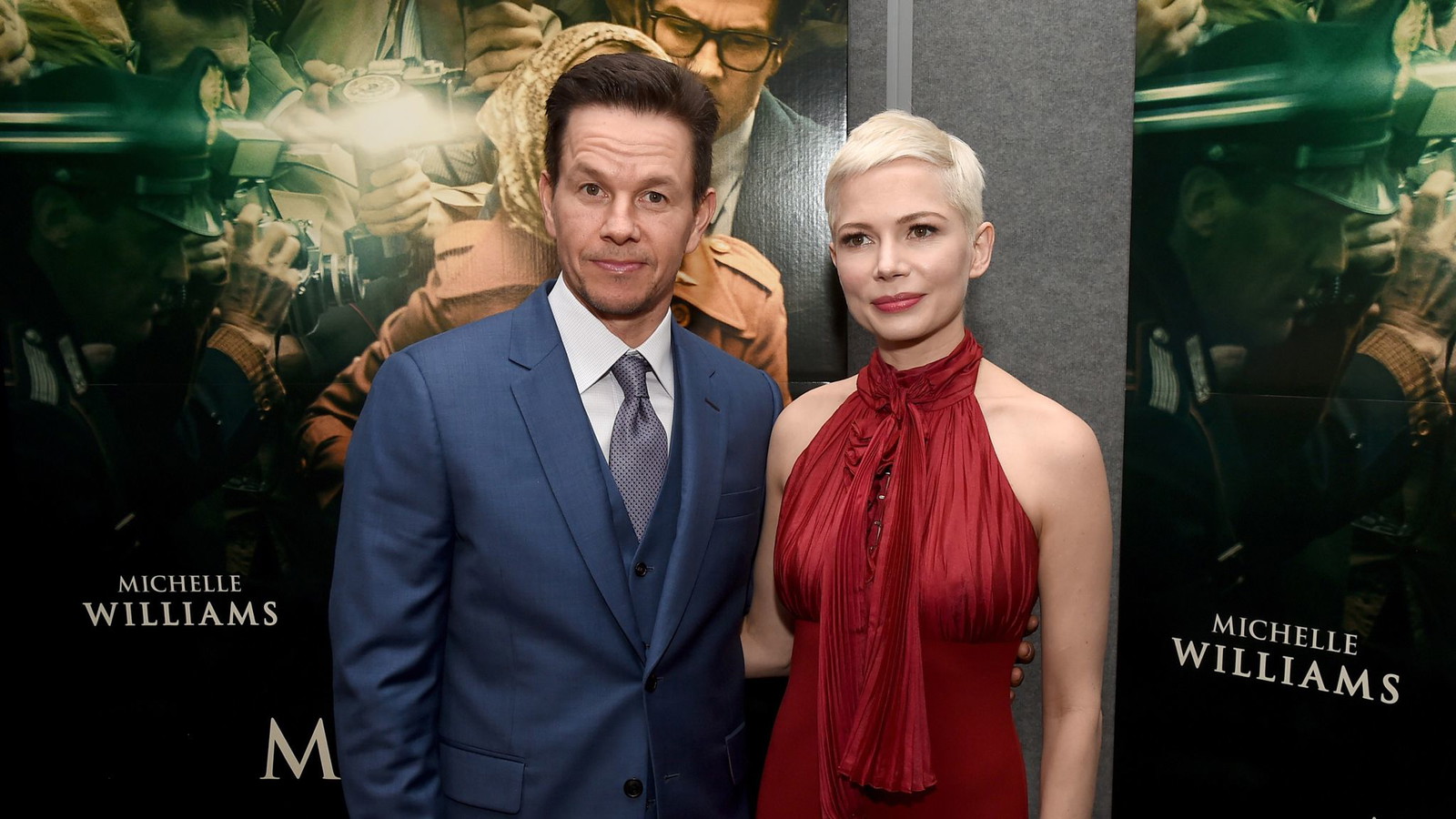 Michelle Williams and Mark Wahlberg 