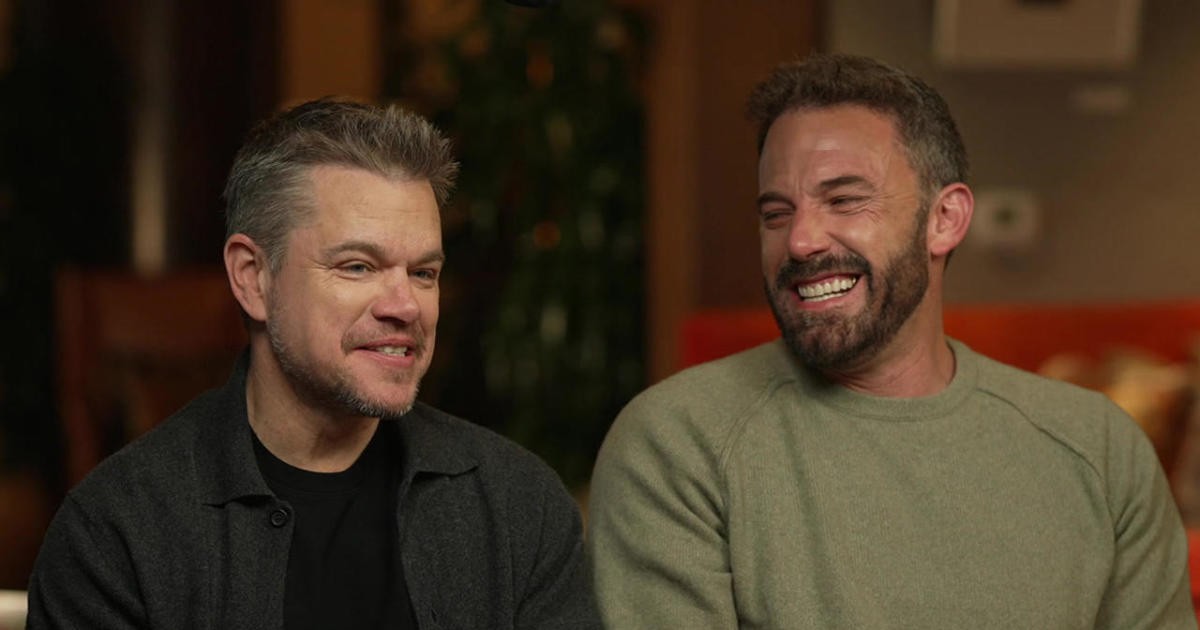 Ben Affleck and Matt Damon at an interview