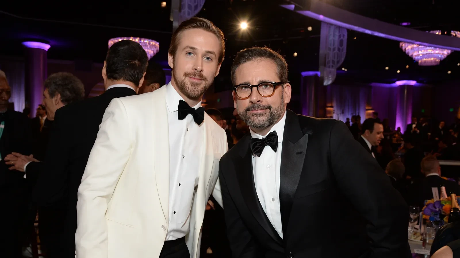 Ryan Gosling with Steve Carell