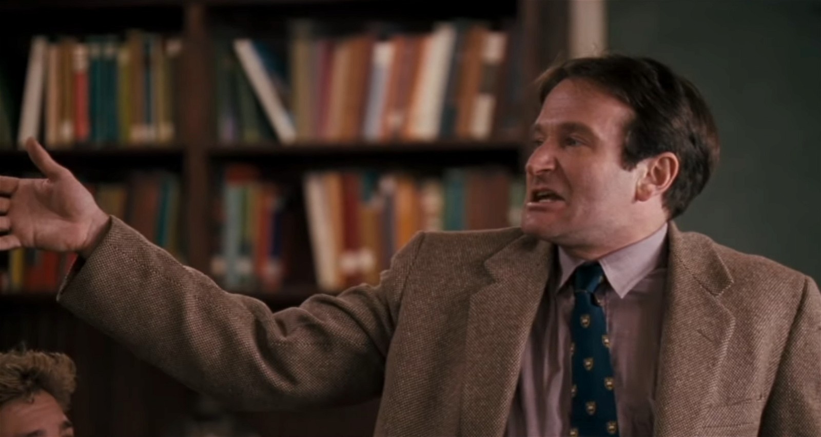 Robin Williams impersonating John Wayne and Marlon Brando