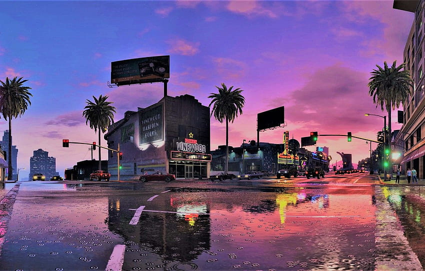 GTA 5 City Background