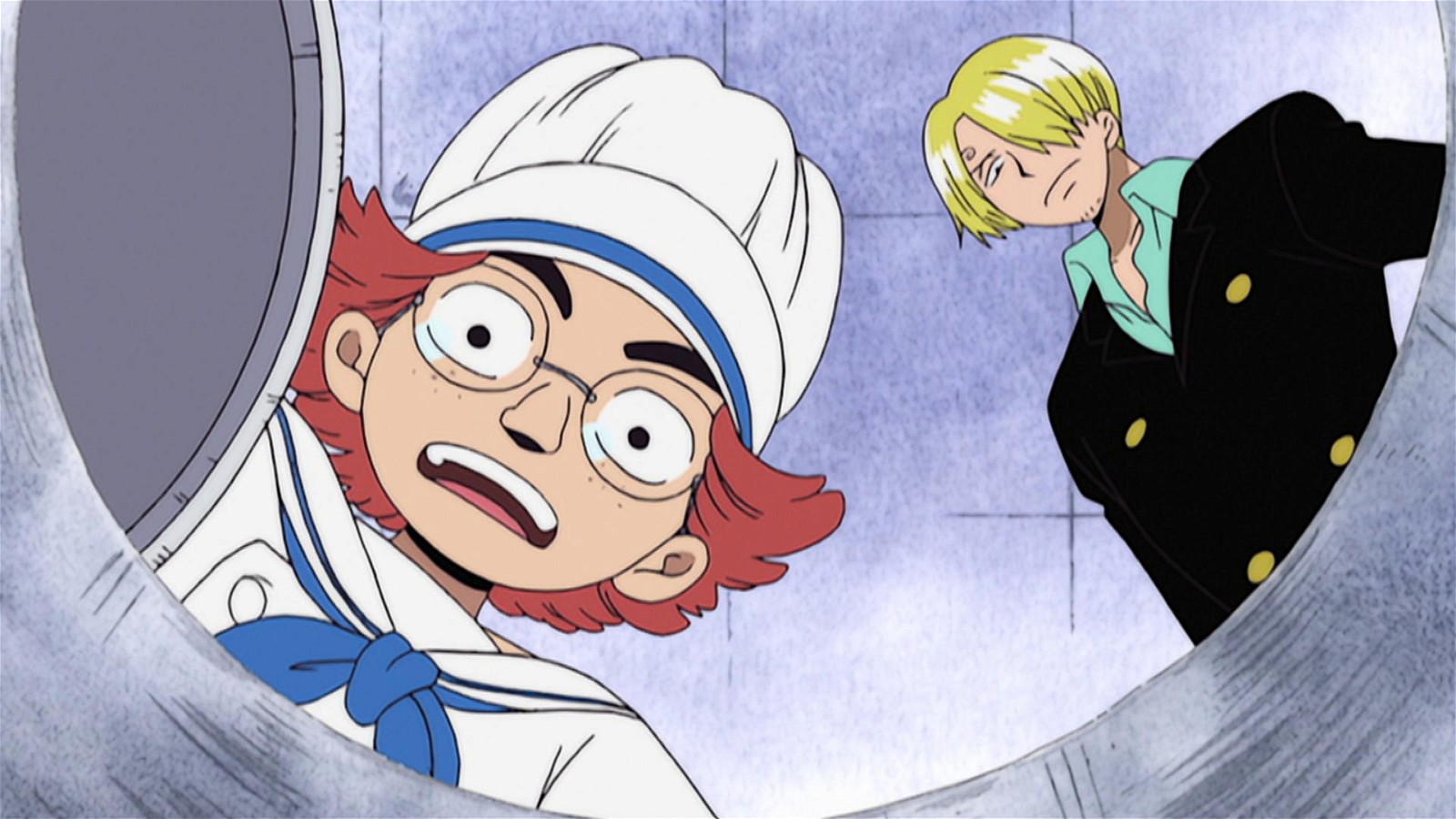 Taijo and Sanji in One Piece Ep. 133
