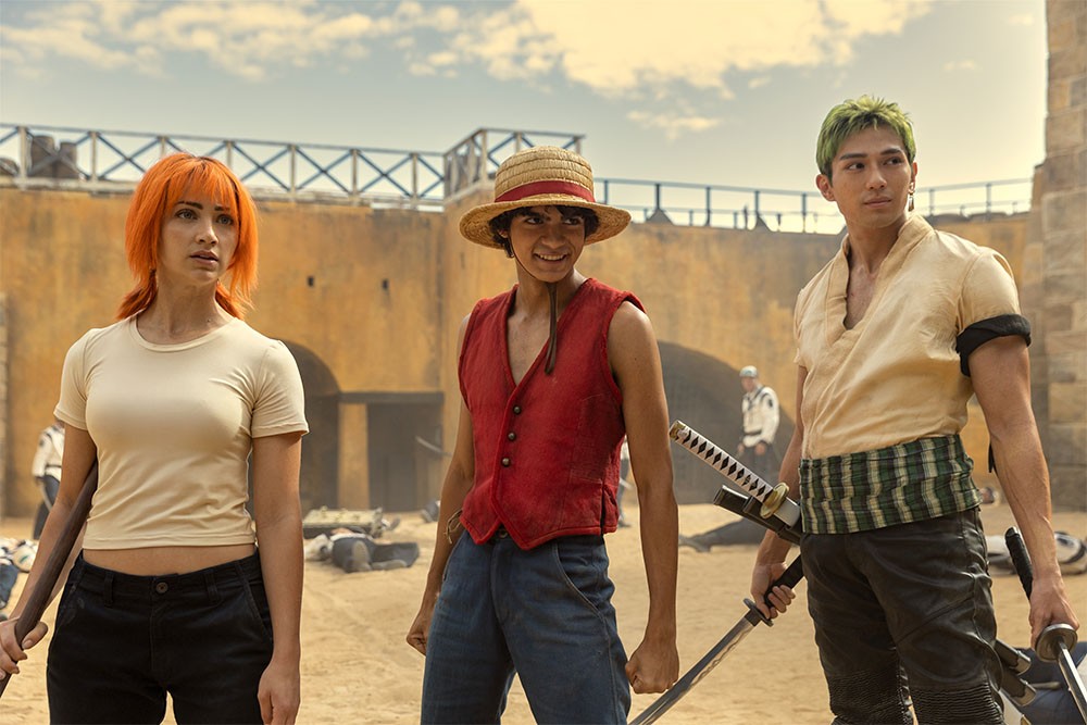 One Piece Live Action, Luffy, Zoro and Nami