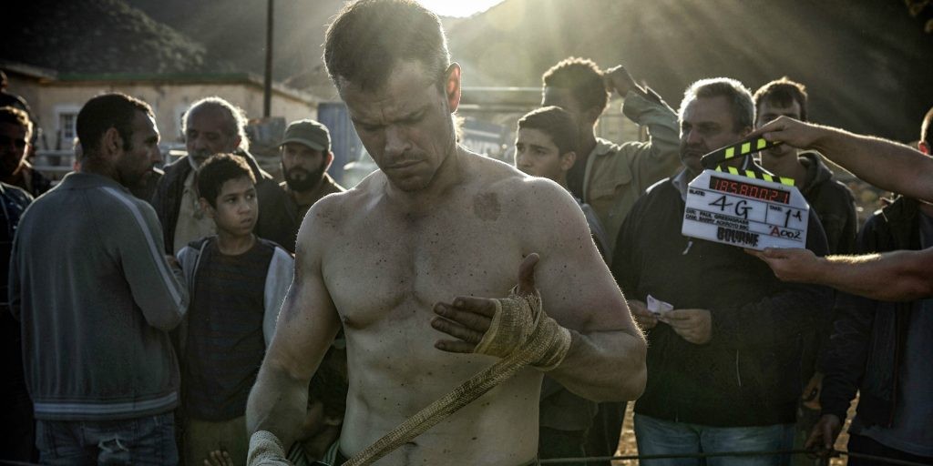 Matt Damon as Jason Bourne from the Bourne franchise