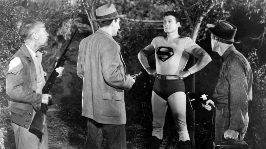 George Reeves in the Adventures of Superman 