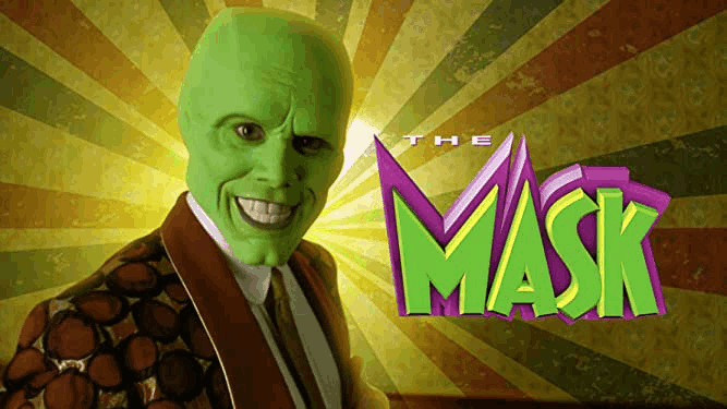Jim Carrey in and as The Mask (1994)