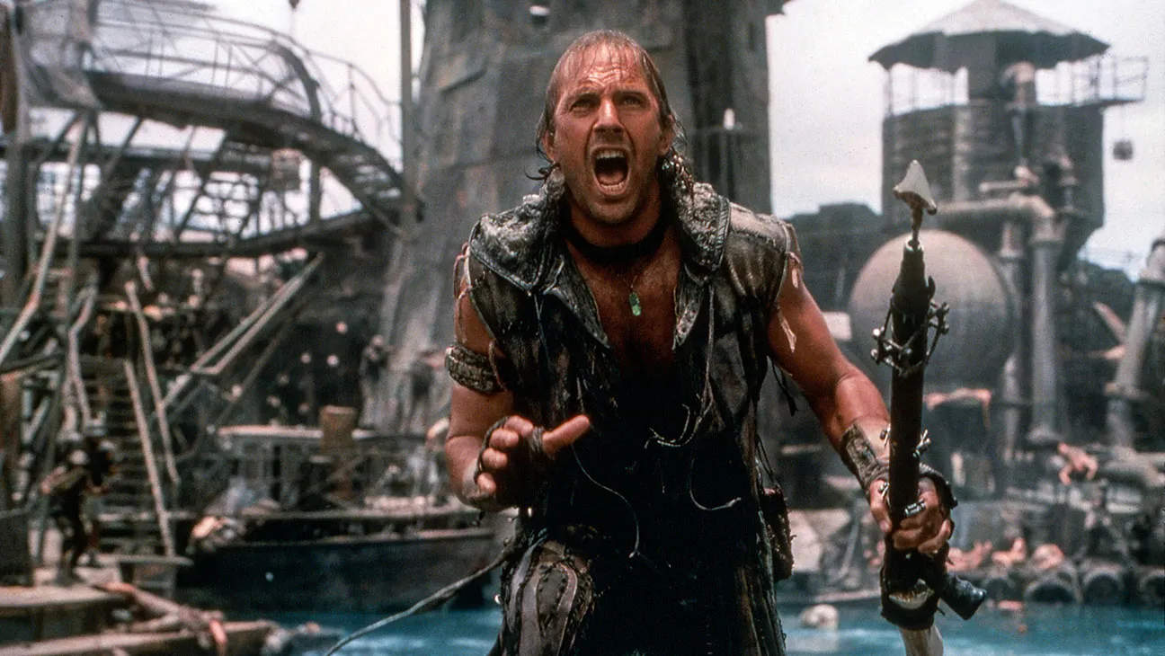 A still from Waterworld 