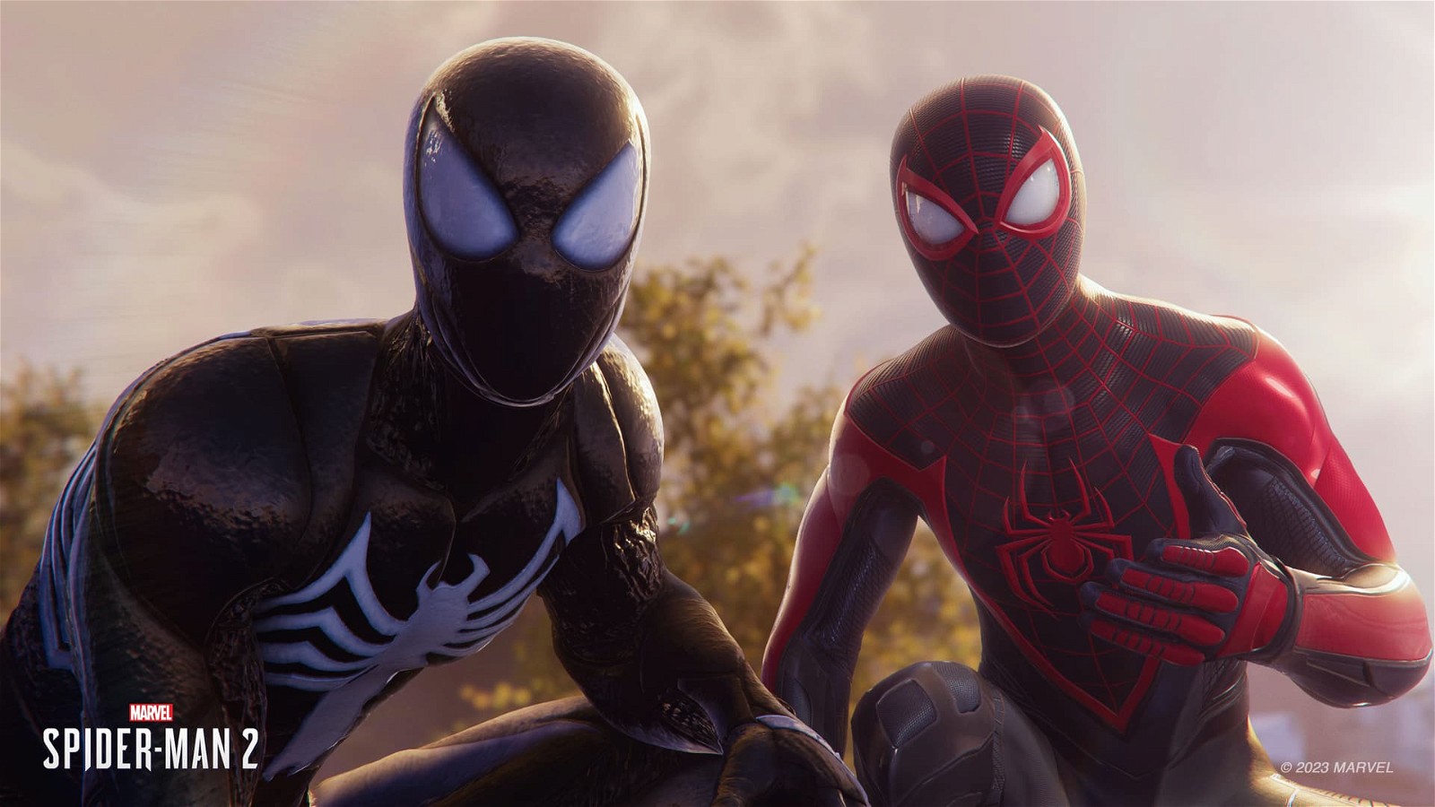 Spider-Man Seen in Venom Suit with Miles Morales in Spider-Man 2
