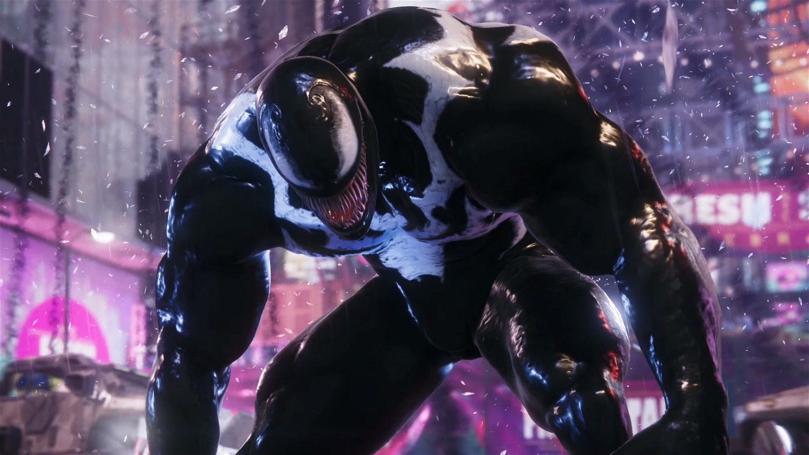 Venom as revealed in Spider-Man 2 Trailer
