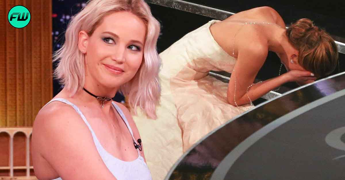 Jennifer Lawrence Made a Talk Show Host Delete a Clip of Her Falling To Stop People From Making Fun of Her