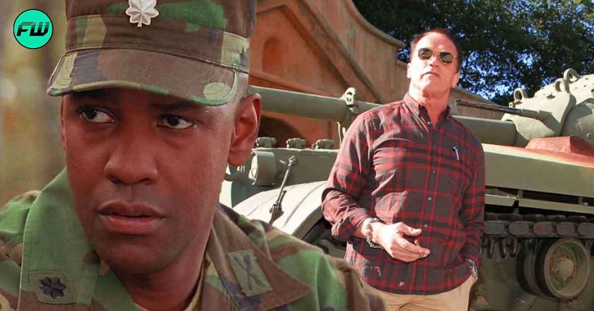 Denzel Washington Would Make Arnold Schwarzenegger Insecure With His Lethal Tank Skills as He Beat American Soldiers in Firing Tanks