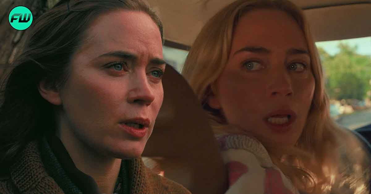 Oppenheimer Star Emily Blunt Became a Road Hazard While Cruising Along Sunset Boulevard With a Flat Tire