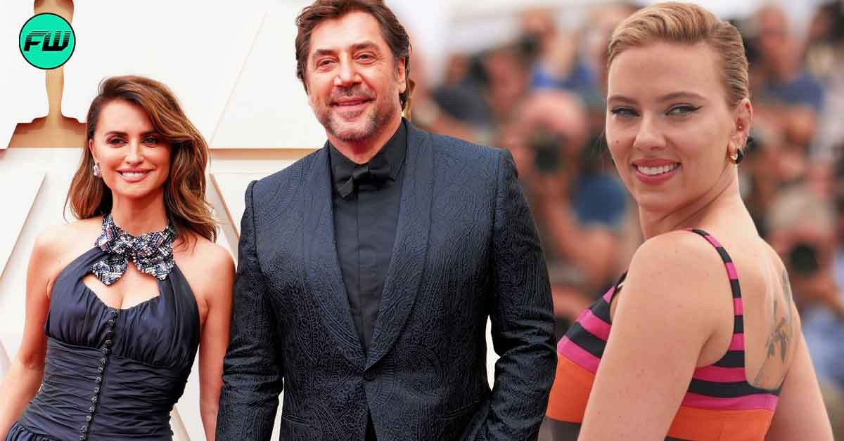 Javier Bardem Claims He Was “Forced to Kiss” Scarlett Johansson In Front of His Wife For a Woody Allen Film