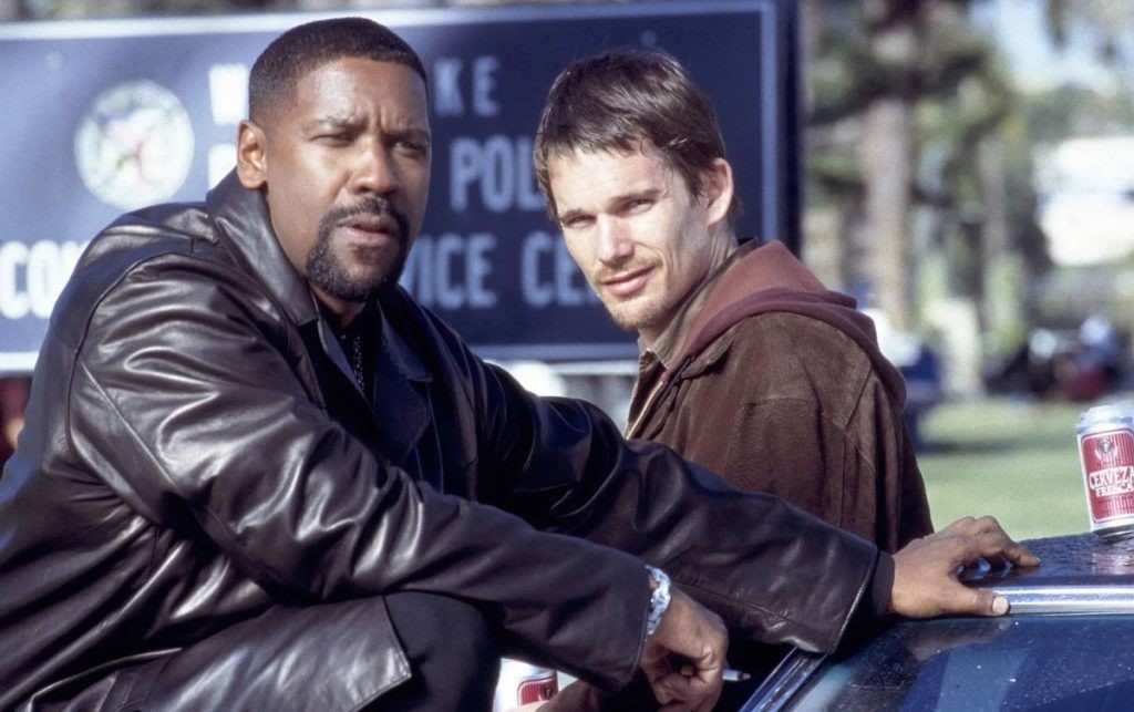 Ethan Hawke earlier received guidance from Denzel Washington after his first Oscar loss for Training Day.