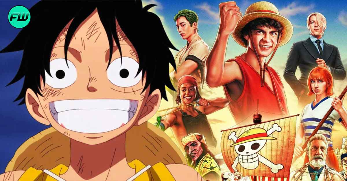 One Piece  Luffy encontra com sua versão live action em capa da