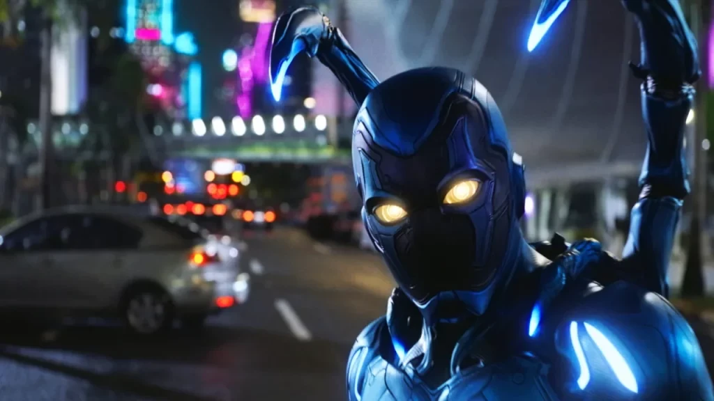 A still from Blue Beetle