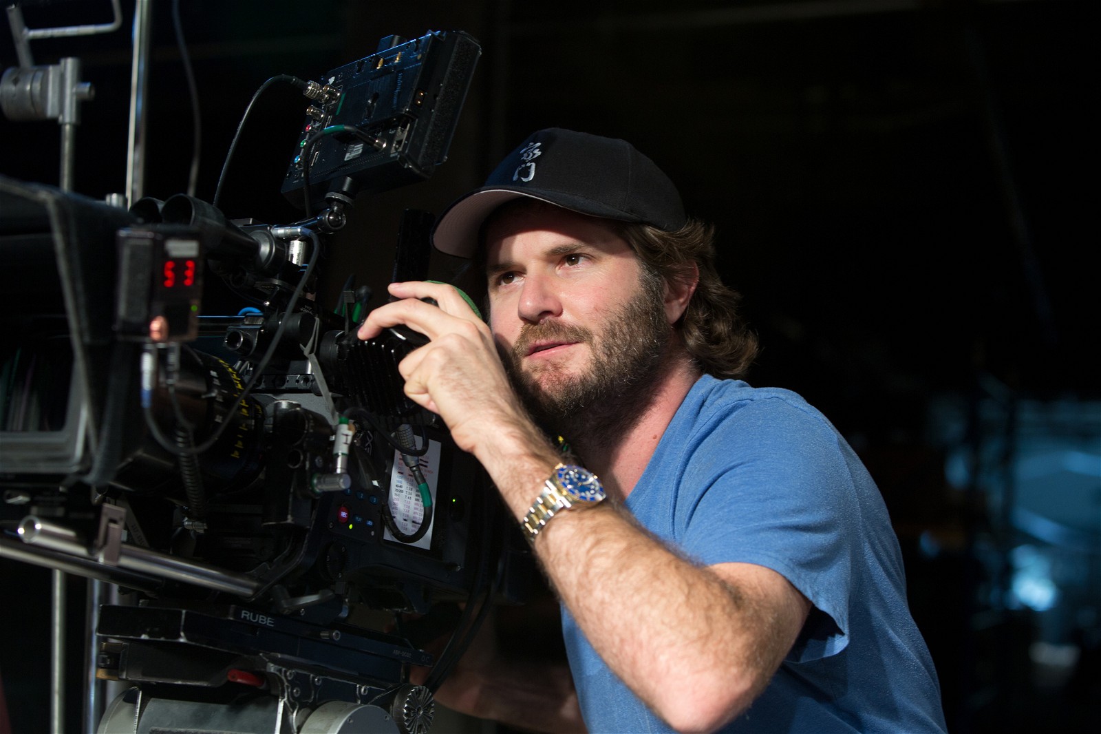 Director Jonathan Liebesman on the set of TEENAGE MUTANT NINJA TURTLES, from Paramount Pictures and Nickelodeon Movies.