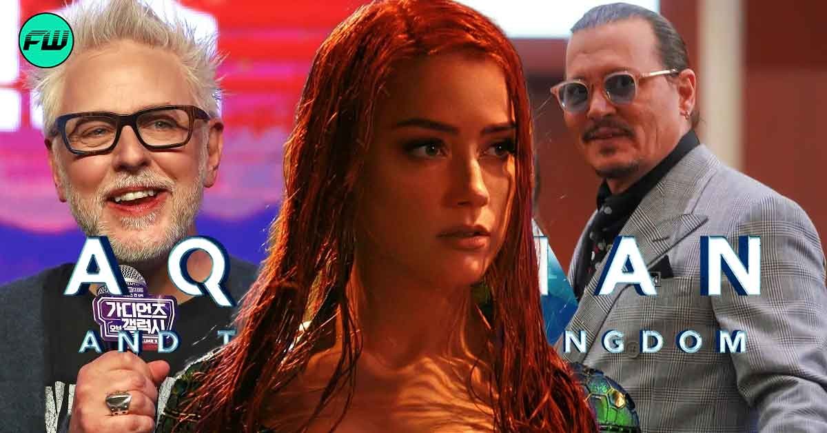 Despite Amber Heard Forcing Johnny Depp To Leave America, James Gunn's DCU Is Still Busy Marketing Her As Mera In New Aquaman 2 First Look Photo