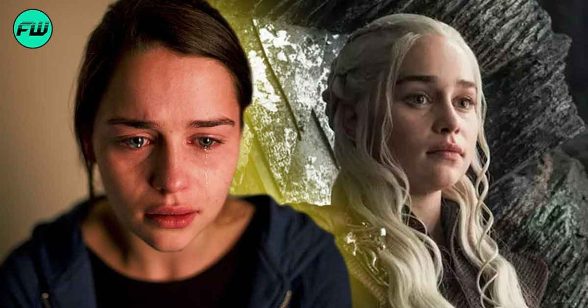 “I fell off a f—king horse!”: Emilia Clarke Had A Breakdown On Her Very ...