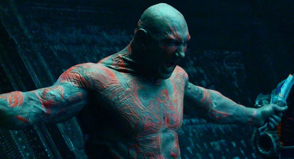 Dave Bautista as Drax the Destroyer