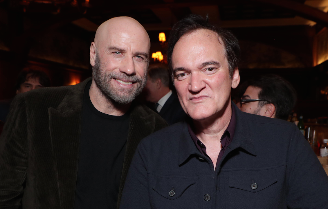 Quentin Tarantino and John Travolta