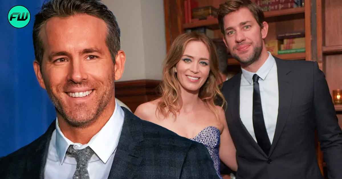 "This man must be stopped": Ryan Reynolds Sympathized With John Krasinski After His Wife Emily Blunt Got Cozy With MCU's Muscled Hunk Hugh Jackman