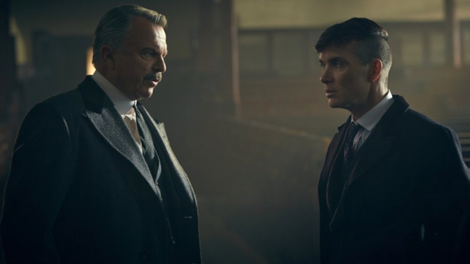 Sam Neill and Cillian Murphy in Peaky Blinders