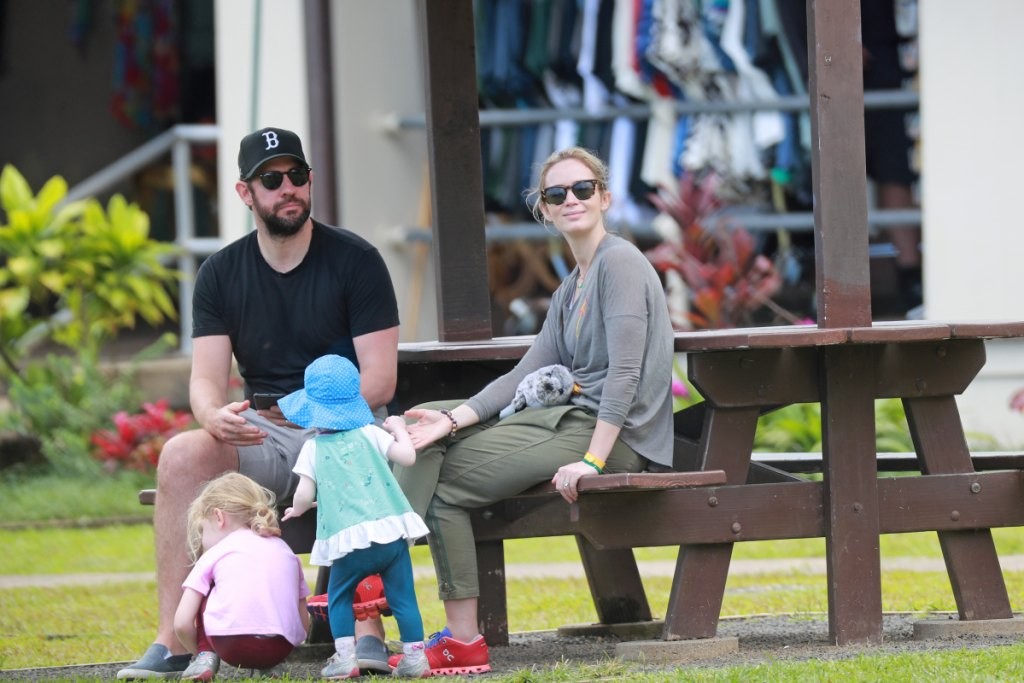 Emily Blunt and Family