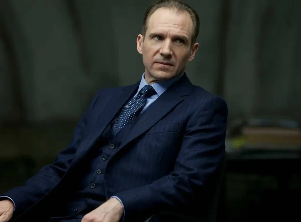 Ralph Fiennes as M in James Bond franchise