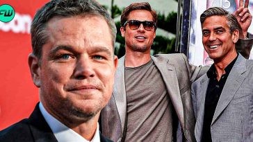 Brad Pitt and George Clooney Kept Ruining Takes For Matt Damon With Their Hilarious Antics on $1.1B Film Series
