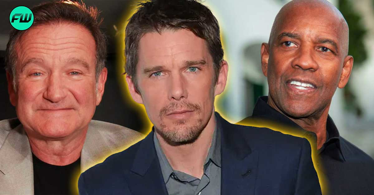 After Robin Williams, Ethan Hawke Had Trouble Working With Denzel Washington After Actor Nearly Pushed Him to Quit