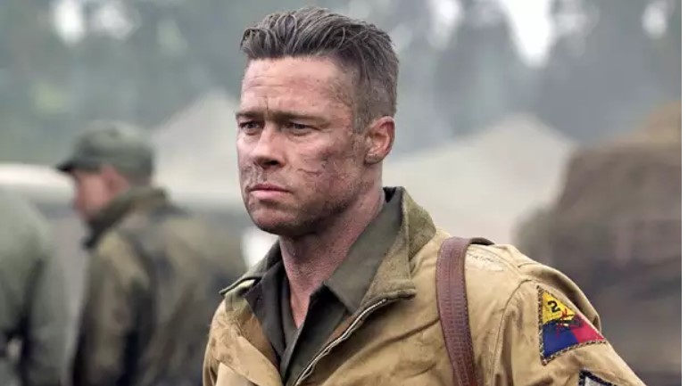 Brad Pitt in 'Fury'