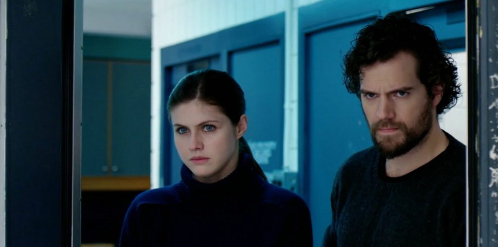 Alexandra Daddario and Henry Cavill in Night Hunter