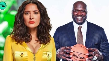 Salma Hayek Couldn’t Believe Her Eyes After Seeing Shaq Piggybacking His 5’2” Reality TV Star Girlfriend At a Party