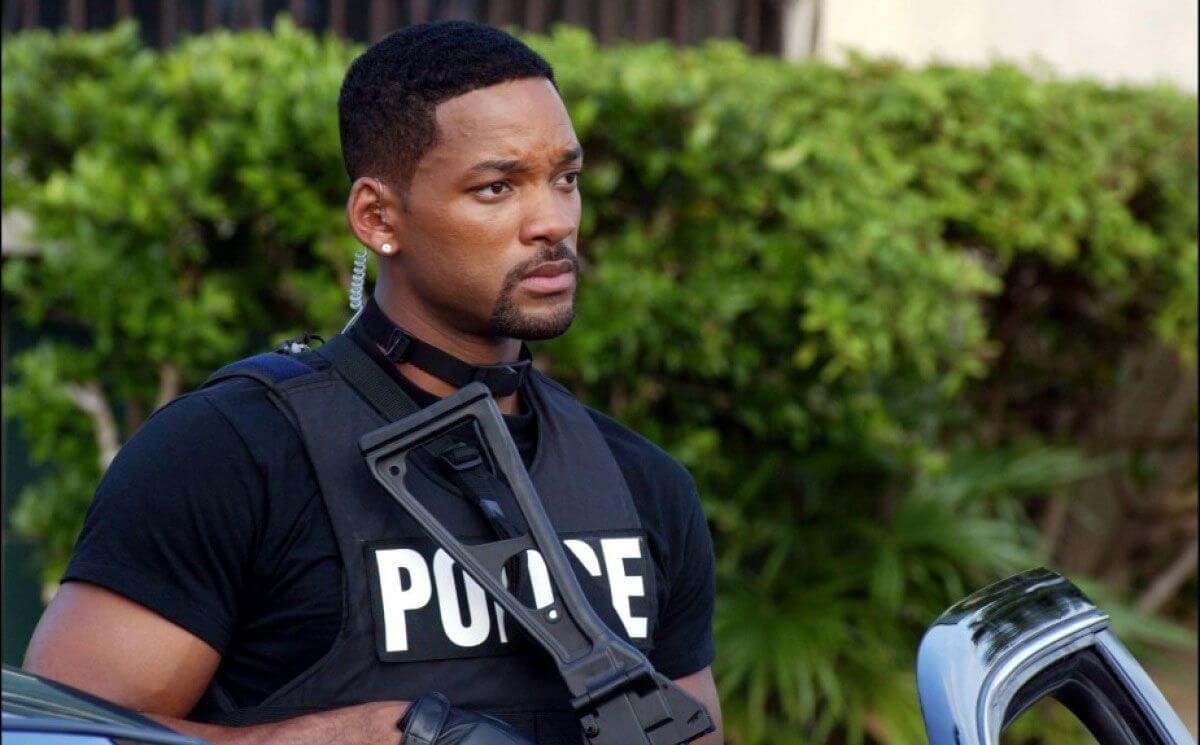 Will Smith in a still from Bad Boys