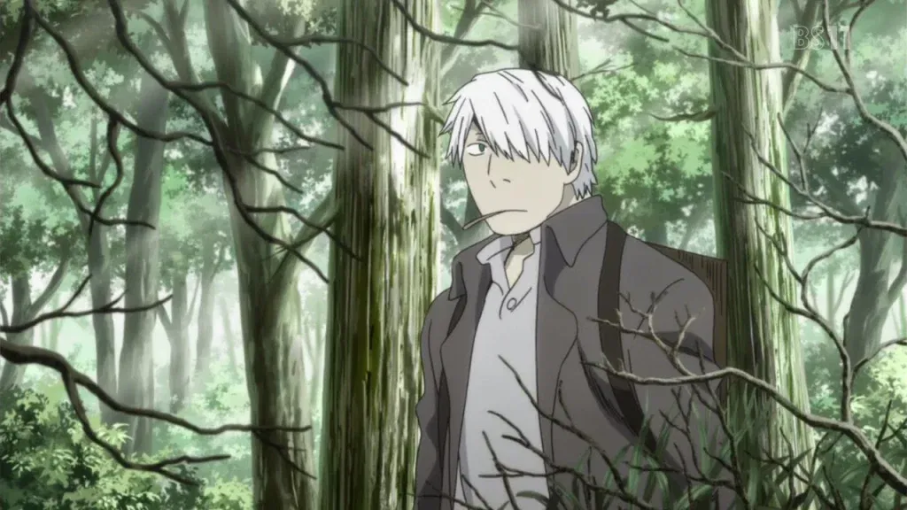 a still from the mushishi anime series