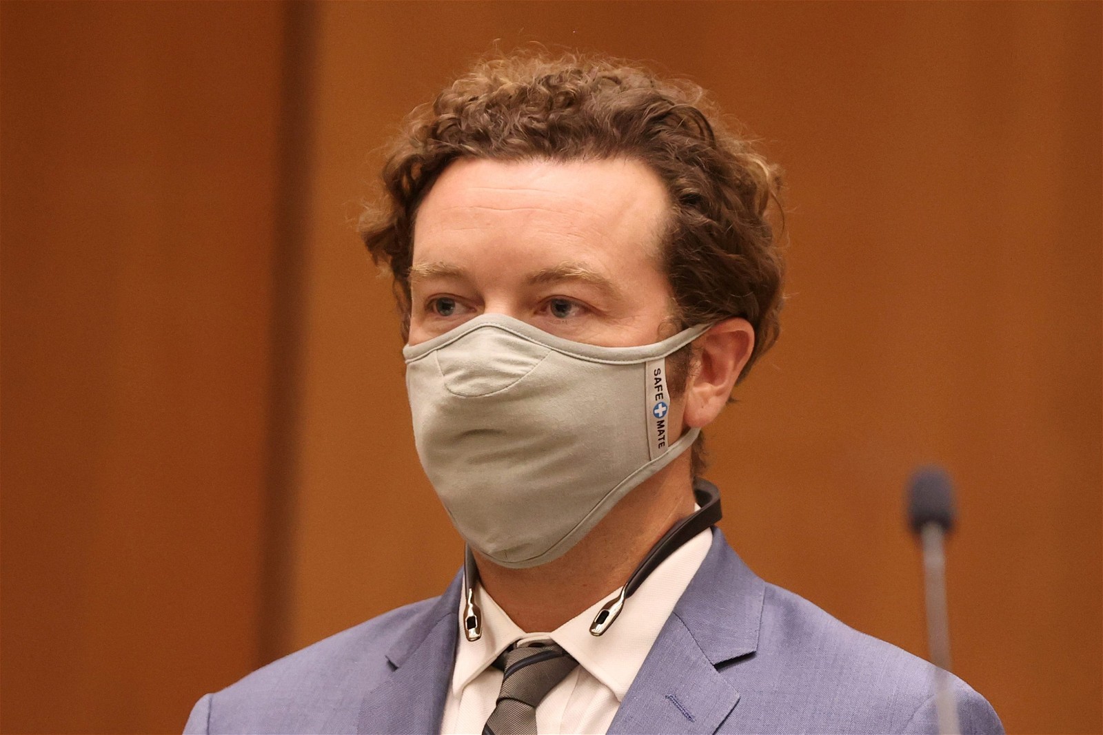 Danny Masterson during his sentencing in court 