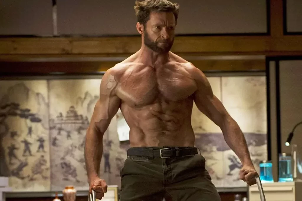 Hugh Jackman from the movie Wolverine