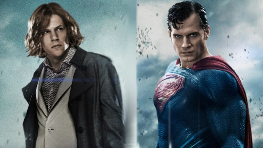 Lex Luthor and Superman in Batman v Superman