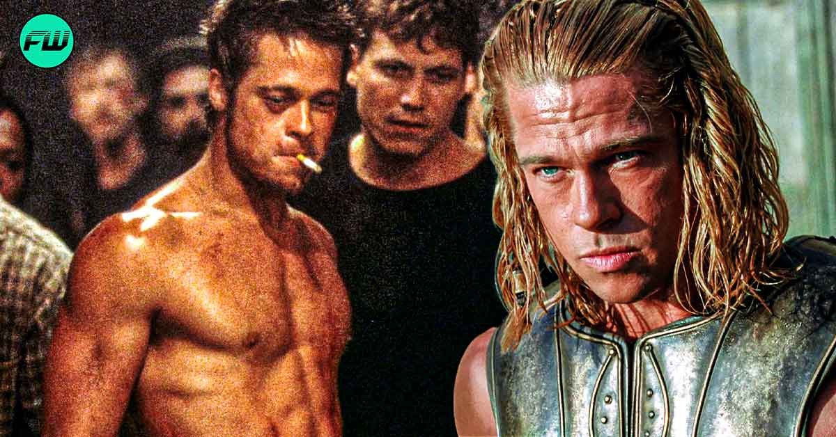 After Inspiring Many With 'Fight Club' Physique, Brad Pitt Went to Extreme Length to Show Up With a God Like Body Transformation in 'Troy'