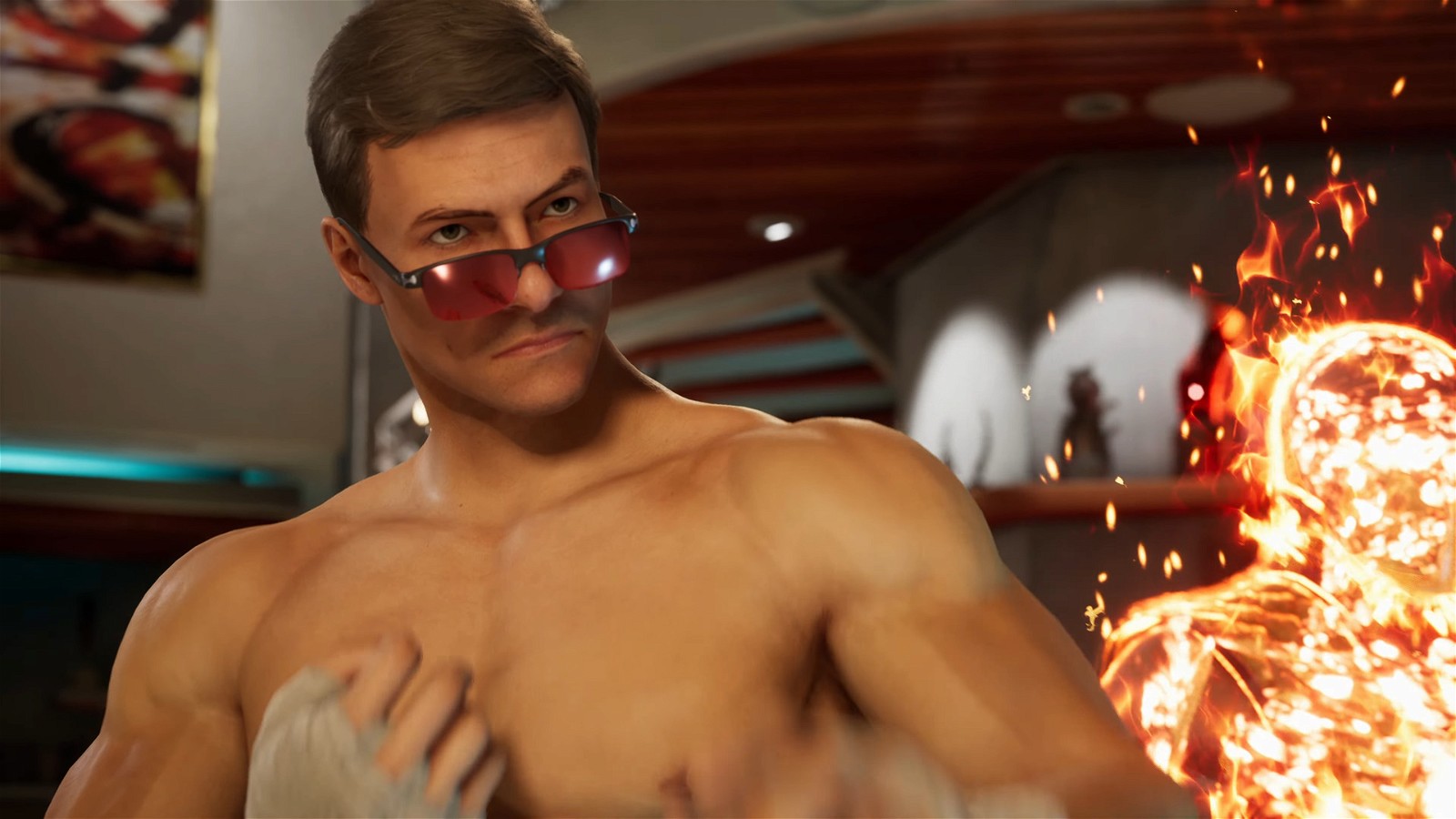 Jean-Claude Van Damme Makes His Appearance As A Johnny Cage Skin
