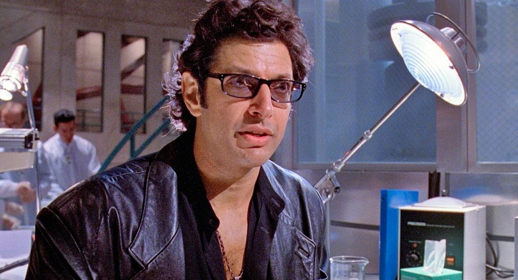 Jeff Goldblum in Jurassic Park (1993)