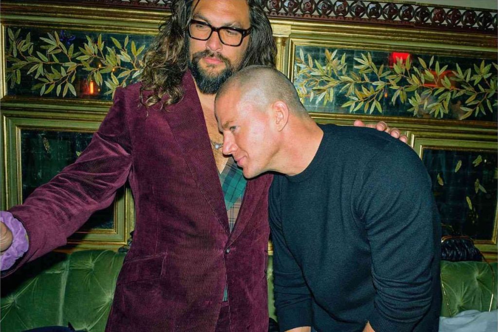 Jason Momoa with Channing Tatum