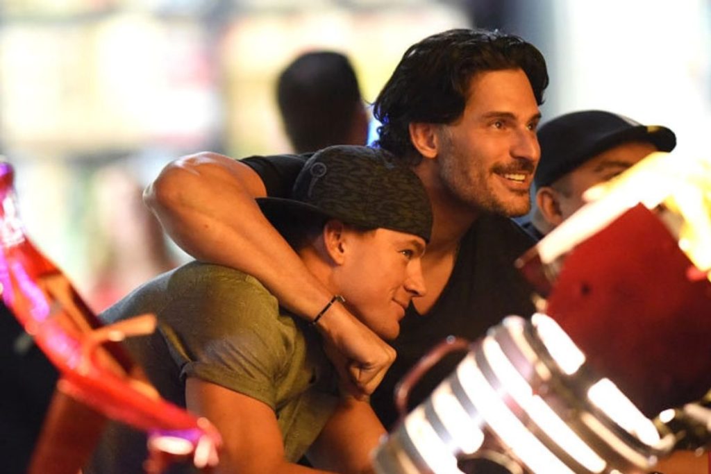 Channing Tatum with Joe Manganiello