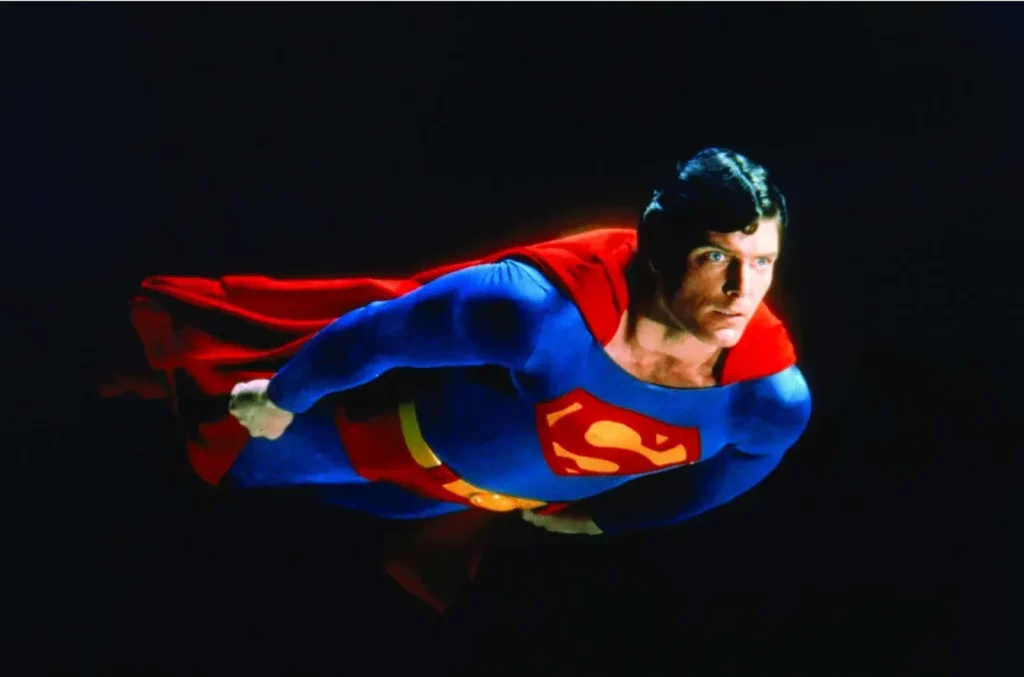 Christopher Reeve as Superman