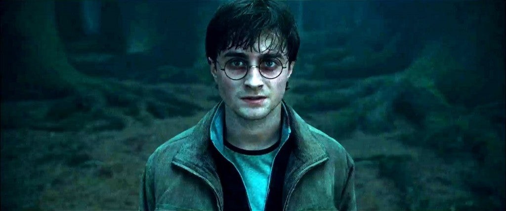 Daniel Radcliffe in a still from the Harry Potter franchise