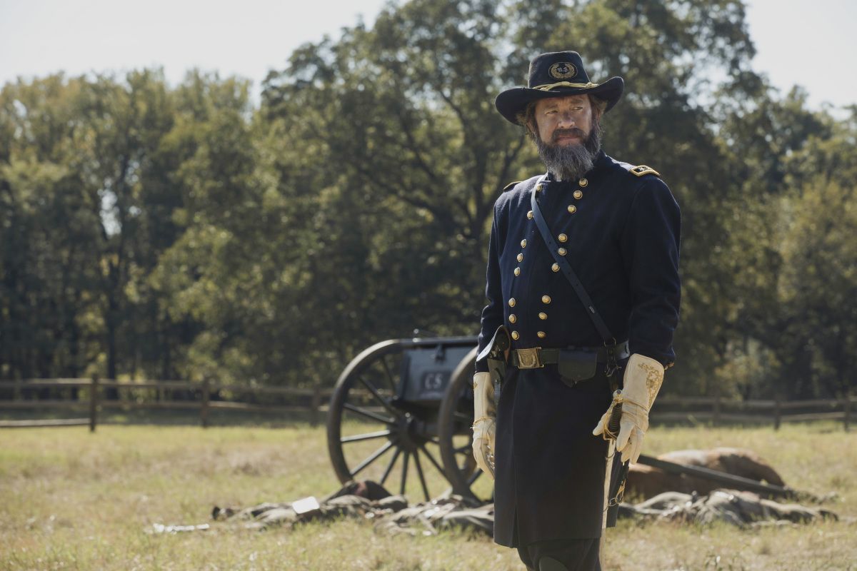 Tom Hanks as General George Meade in 1883