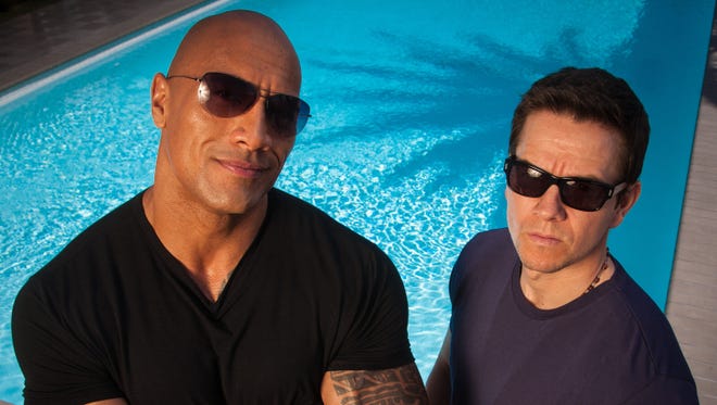 Both Dwayne Johnson and Mark Wahlberg are early birds 